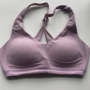Lavender lululemon high support sports bra